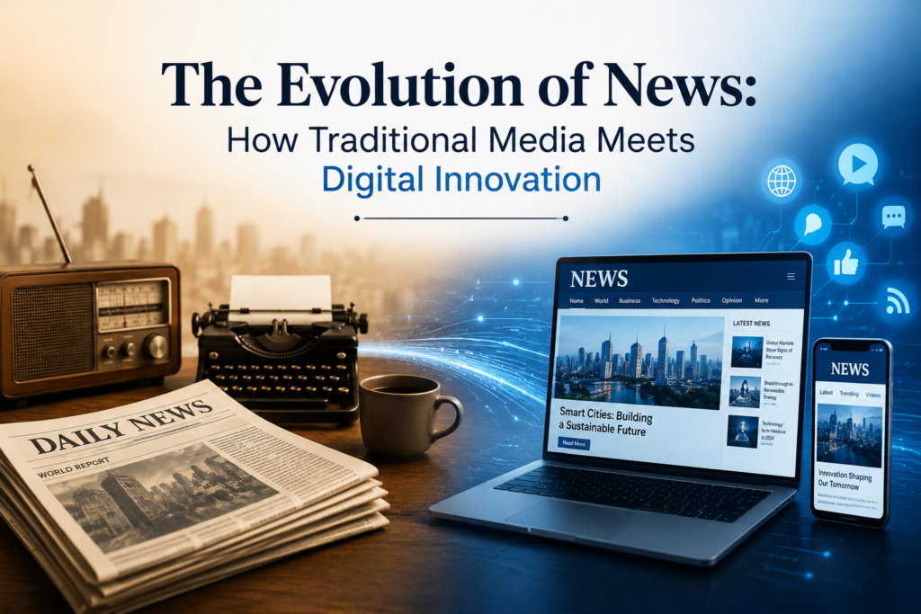 The Evolution of News: How Traditional Media Meets Digital Innovation