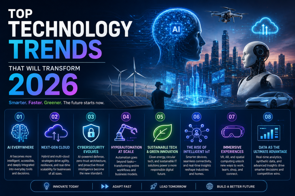 Top Technology Trends That Will Transform 2026